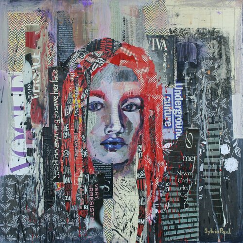 City Girl von Sylvia Paul, Malerei kaufen auf Singulart