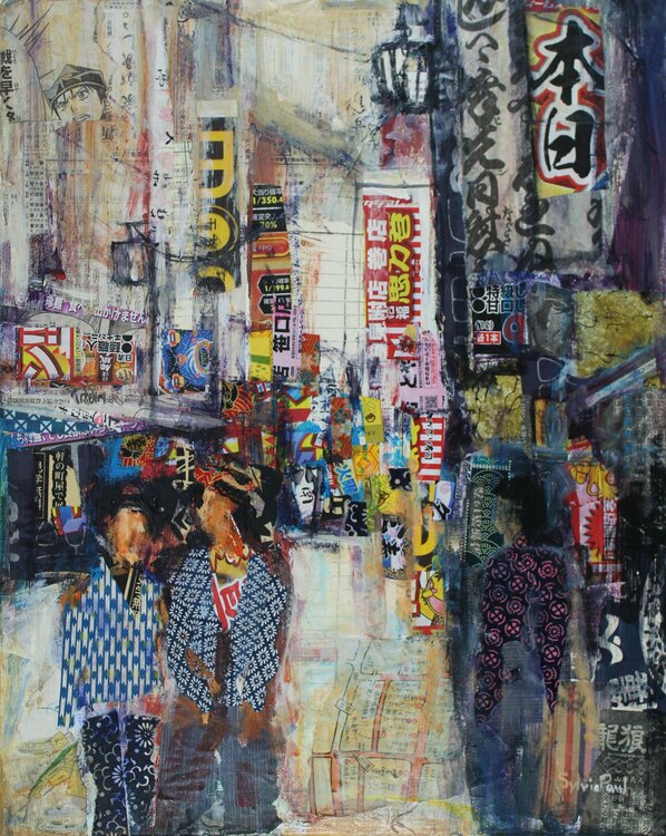 Walking Through Tokyo Sylvia Paul