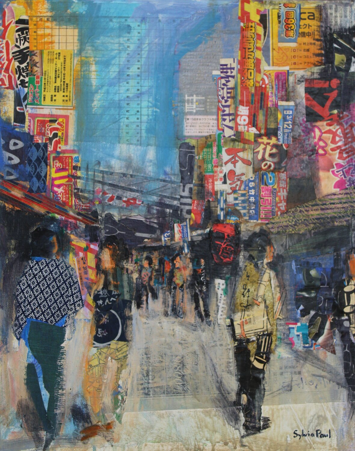 Tokyo Shopping Street Sylvia Paul