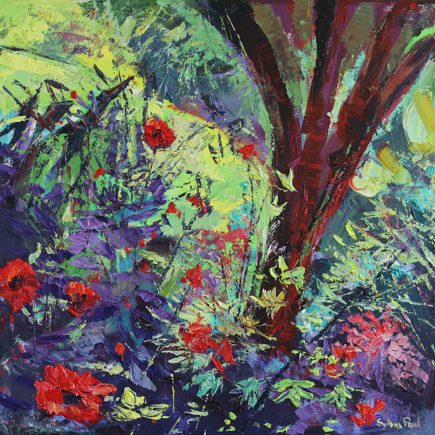 Vibrant Garden Sylvia Paul