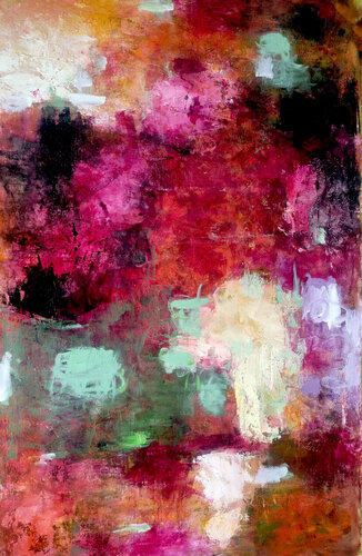 Frills of Nature di Davina Nicholas, Pittura in vendita su Singulart