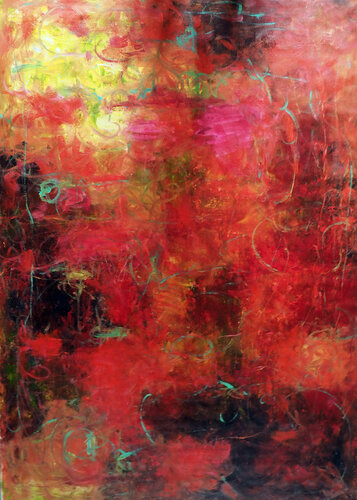 Illuminating the night di Davina Nicholas, Pittura in vendita su Singulart