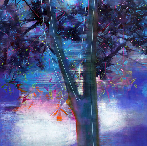 Roots di Nijesh Mohan, Pittura in vendita su Singulart