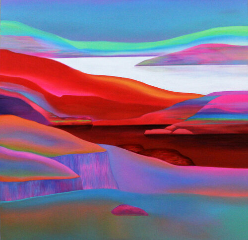 Landscape di Nijesh Mohan, Pittura in vendita su Singulart