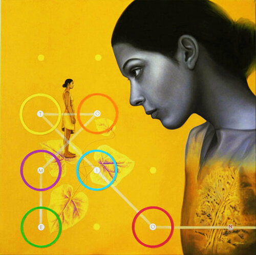 Pass-code de Nijesh Mohan, Pintura a la venta en Singulart