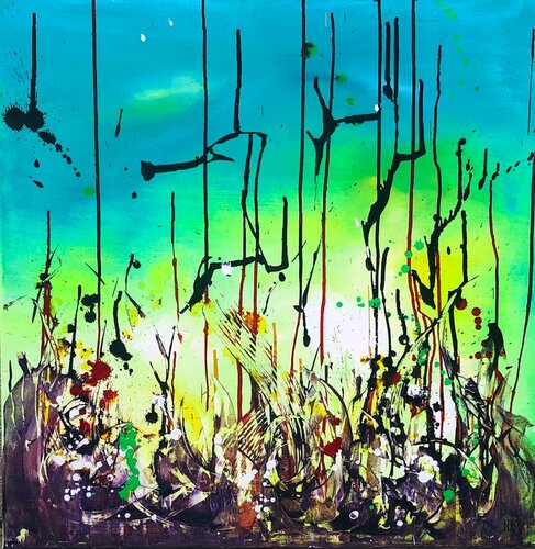 Liberté von Chrystèle Ferron (Nasca), Malerei kaufen auf Singulart