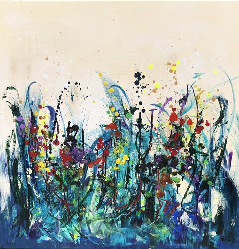 la nature dans toute sa splendeur by Chrystèle Ferron (Nasca), Painting for Sale on Singulart