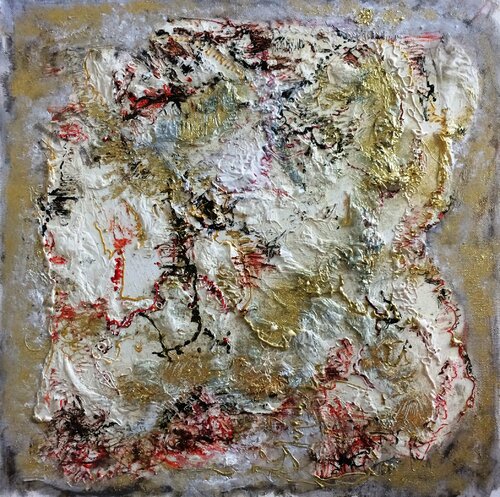 Millésimes - l'Age d'or - la Dame de Coeur van Chrystèle Ferron (Nasca), Schilderij te koop op Singulart