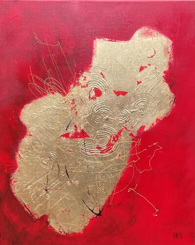 Série Millésime - L'Age d'or van Chrystèle Ferron (Nasca), Schilderij te koop op Singulart