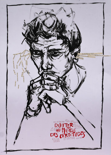 Douter au milieu des certitudes par Alison Mahé, Œuvre sur papier en vente sur Singulart