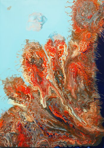 Korallenmeer de Steffi Rodigas, Pintura a la venta en Singulart