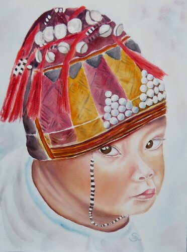 Kinder dieser Welt van Steffi Rodigas, Schilderij te koop op Singulart