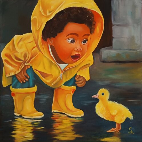 Wow! von Steffi Rodigas, Malerei kaufen auf Singulart