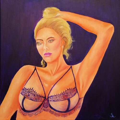 Secrets III di Steffi Rodigas, Pittura in vendita su Singulart