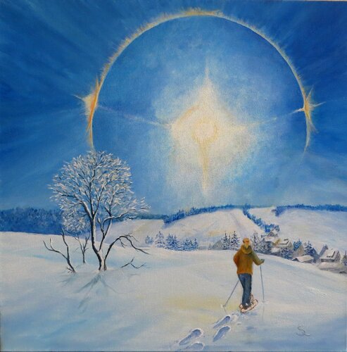 Halo in Steinheid par Steffi Rodigas, Peinture en vente sur Singulart