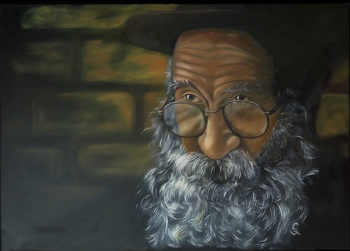 Der Weise van Steffi Rodigas, Schilderij te koop op Singulart