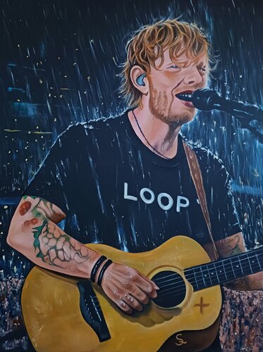 Ed in New Zealand von Steffi Rodigas, Malerei kaufen auf Singulart