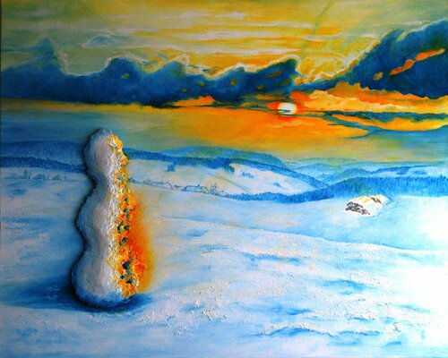 Vergänglichkeit di Steffi Rodigas, Pittura in vendita su Singulart