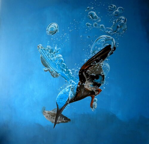 Erwischt! by Steffi Rodigas, Painting for Sale on Singulart