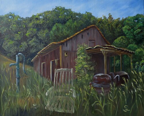 Verlassen di Steffi Rodigas, Pittura in vendita su Singulart
