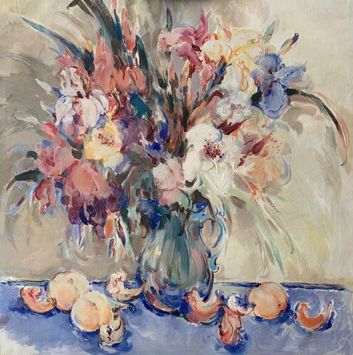 Spring still life di Olga Soloviova, Pittura in vendita su Singulart