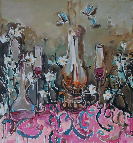 Still life with the lamp Olga Soloviova