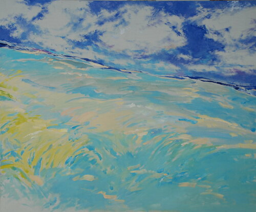 Fields di Olga Soloviova, Pittura in vendita su Singulart