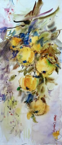 Chinese diary di Olga Soloviova, Opera su carta in vendita su Singulart