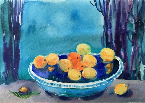 Summer is coming soon di Olga Soloviova, Opera su carta in vendita su Singulart