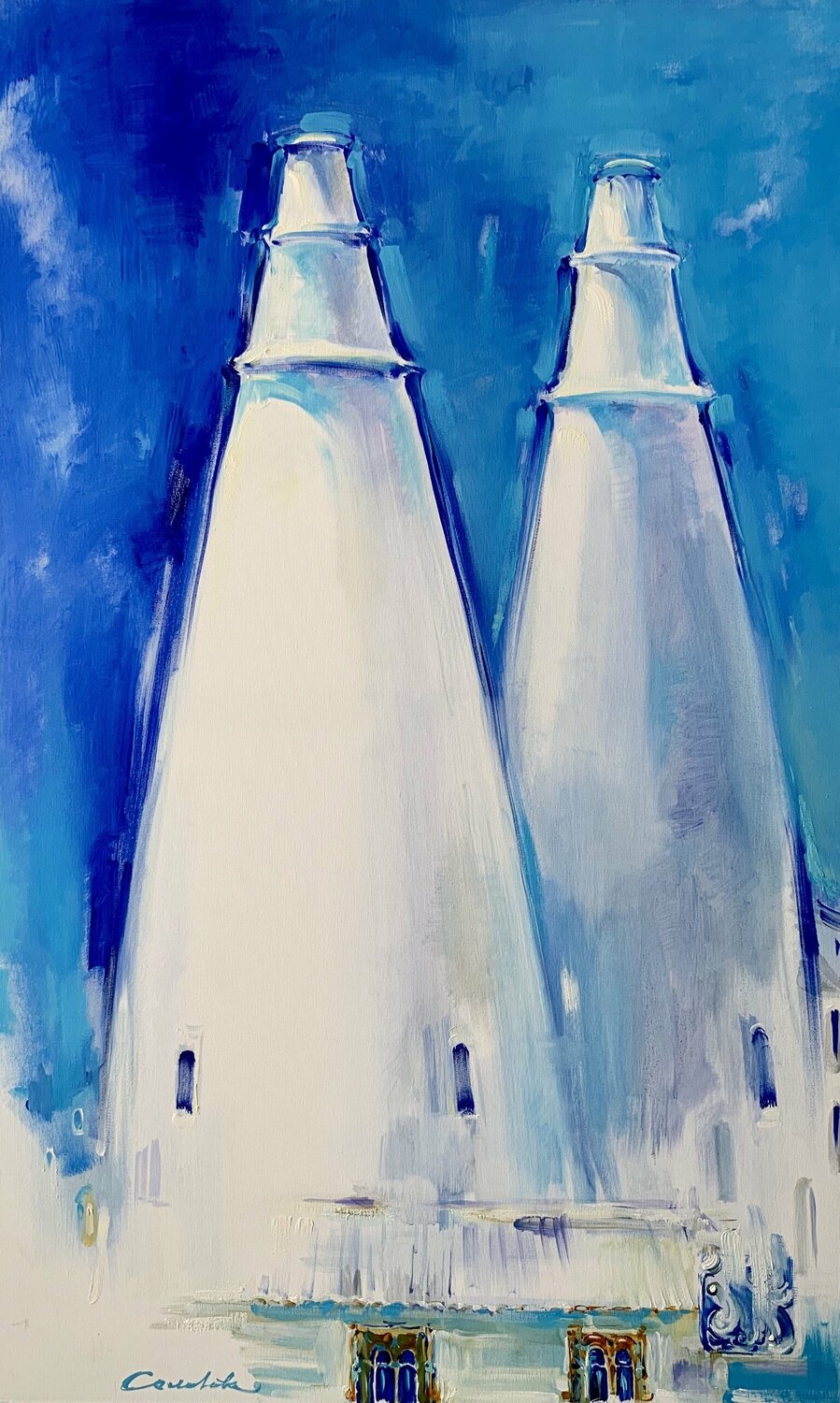 Sintras white towers Olga Soloviova