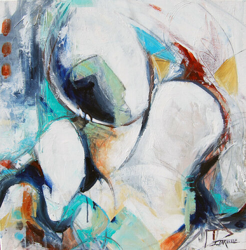 A Shoulder to Lean On de Jeanette Jarville, Pintura a la venta en Singulart