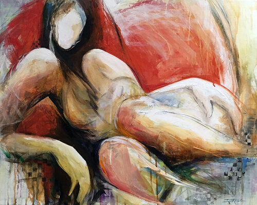 Lady In Red Jeanette Jarville