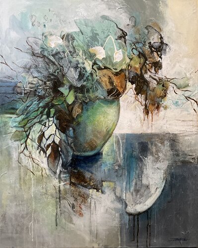 Reflections of Time van Jeanette Jarville, Schilderij te koop op Singulart