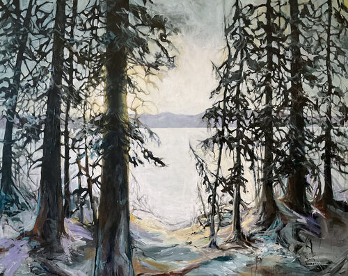 Forest Bathing de Jeanette Jarville, Pintura a la venta en Singulart