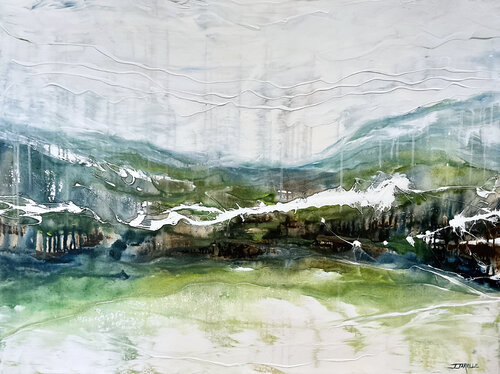 Sea to Sky #2 de Jeanette Jarville, Pintura a la venta en Singulart