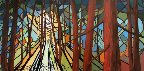 Sunrays de Jeanette Jarville, Pintura a la venta en Singulart