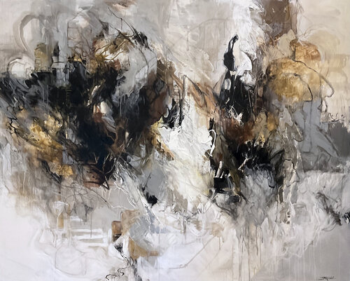 A Black Tie Affair van Jeanette Jarville, Schilderij te koop op Singulart