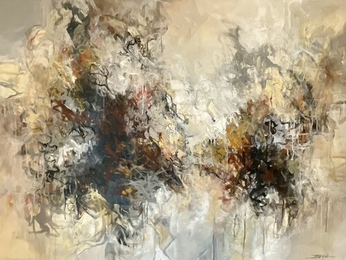 Golden Rush de Jeanette Jarville, Pintura a la venta en Singulart