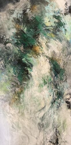 Sea Ribbons de Jeanette Jarville, Pintura a la venta en Singulart