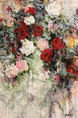 Expression of Love de Jeanette Jarville, Pintura a la venta en Singulart