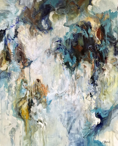 A Thousand Splashes Sparkle de Jeanette Jarville, Pintura a la venta en Singulart