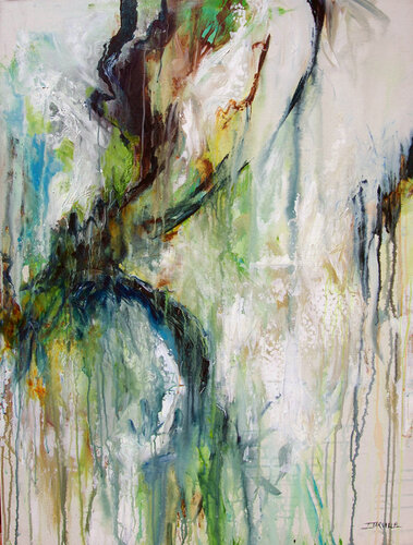 Sacred Gardens # 7 van Jeanette Jarville, Schilderij te koop op Singulart