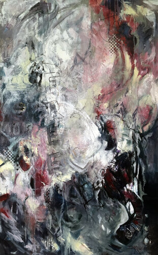 There is Freedom in Letting Go de Jeanette Jarville, Pintura a la venta en Singulart