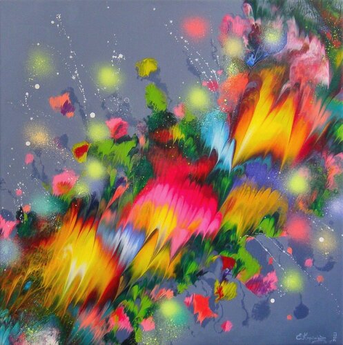 Garden of Eden von Irini Karpikioti, Malerei kaufen auf Singulart