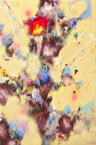 Sunny Inspiration van Irini Karpikioti, Schilderij te koop op Singulart
