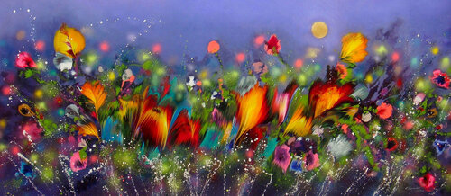 Evening Magic van Irini Karpikioti, Schilderij te koop op Singulart