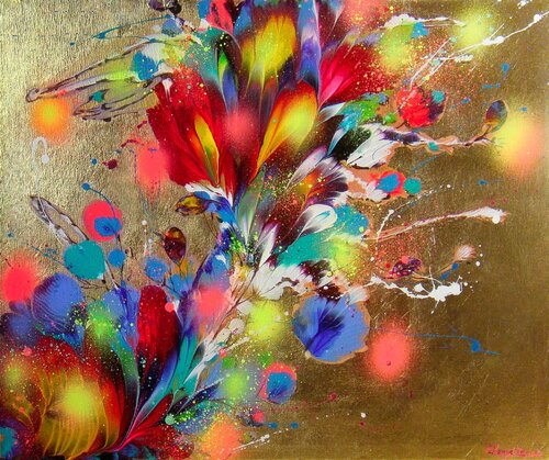Sunshine van Irini Karpikioti, Schilderij te koop op Singulart