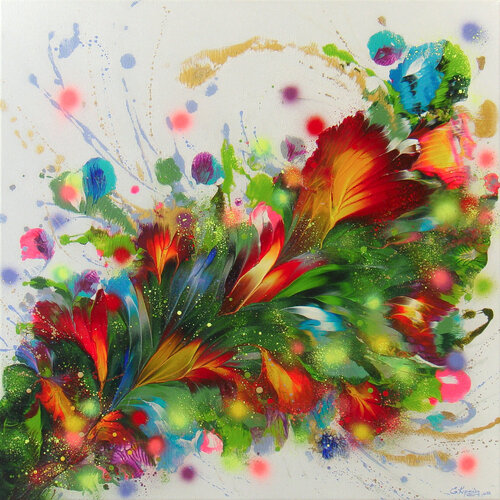 Bright Spring Dreams by Irini Karpikioti, Painting for Sale on Singulart