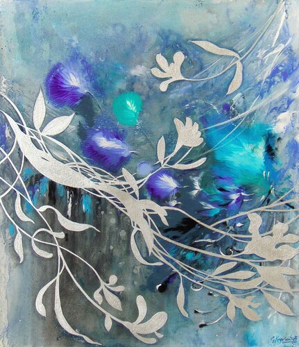 Winter beauty van Irini Karpikioti, Schilderij te koop op Singulart