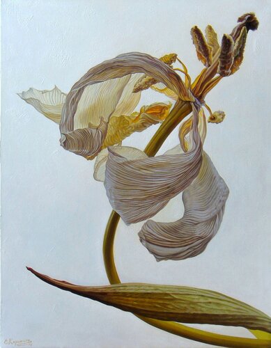 Magic Flower di Irini Karpikioti, Pittura in vendita su Singulart